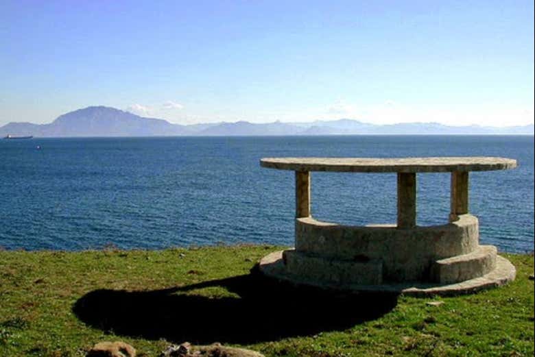 Catch sight of northern Africa from the coast of Cadiz