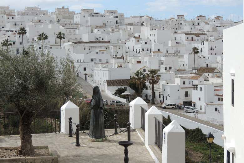 Panoramica del centro storico di Vejer de la Frontera