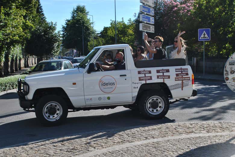 Visite de Chaves en 4x4