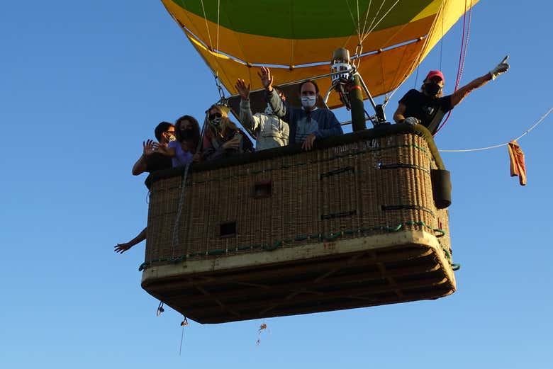 De paseo en globo