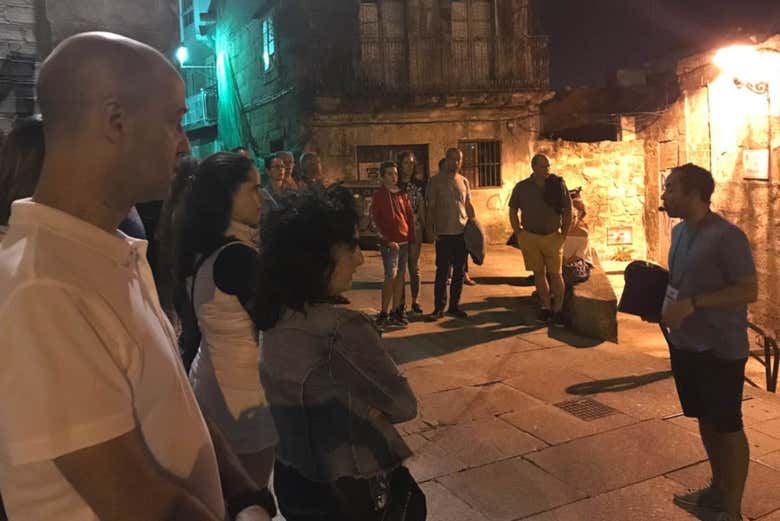 Recorrriendo la ciudad de Vigo de noche