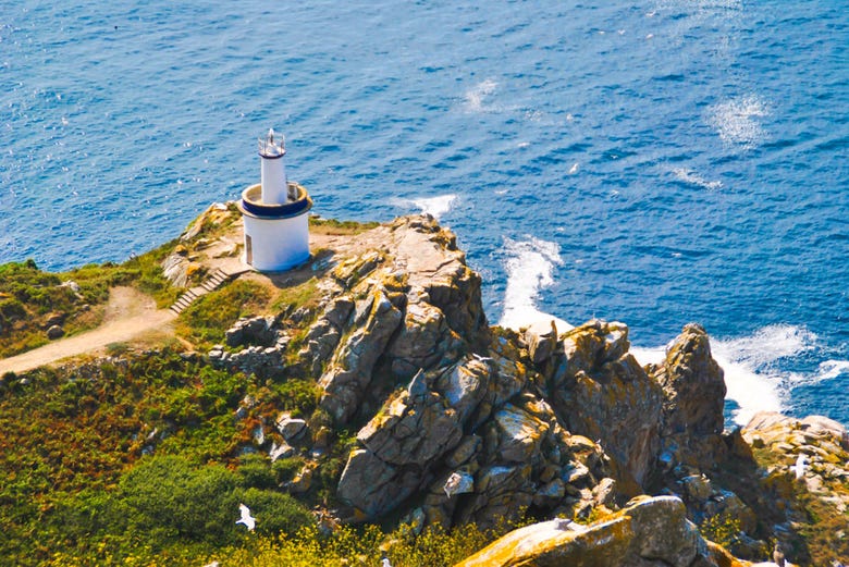 Cies islands lighthouse