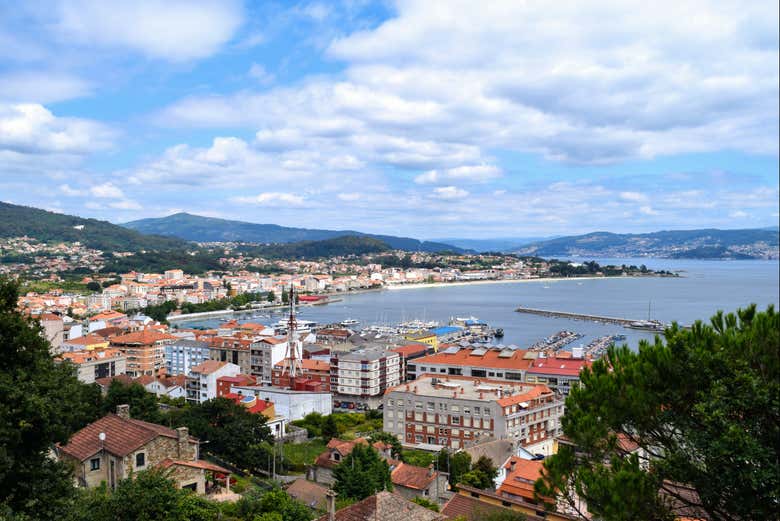 Vista aérea de Vigo