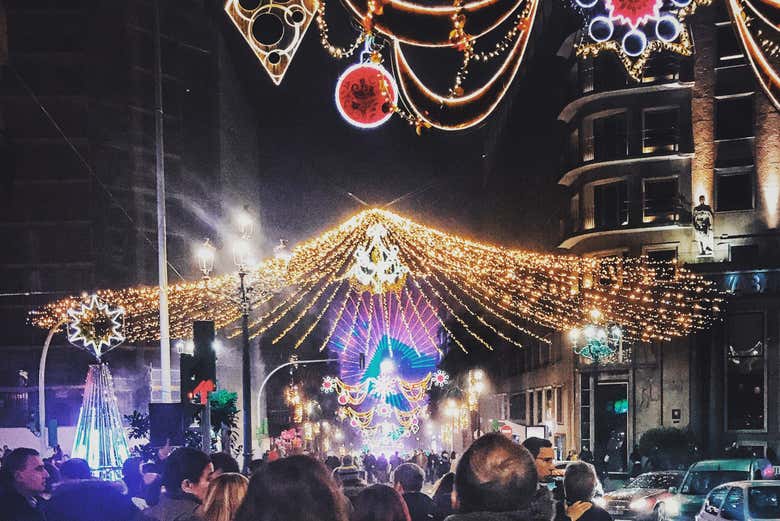 Decorazioni natalizie di Vigo