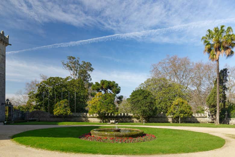Vista sul giardino inglese