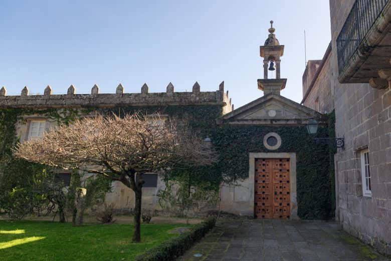 Un angolo del Pazo Quiñones de León
