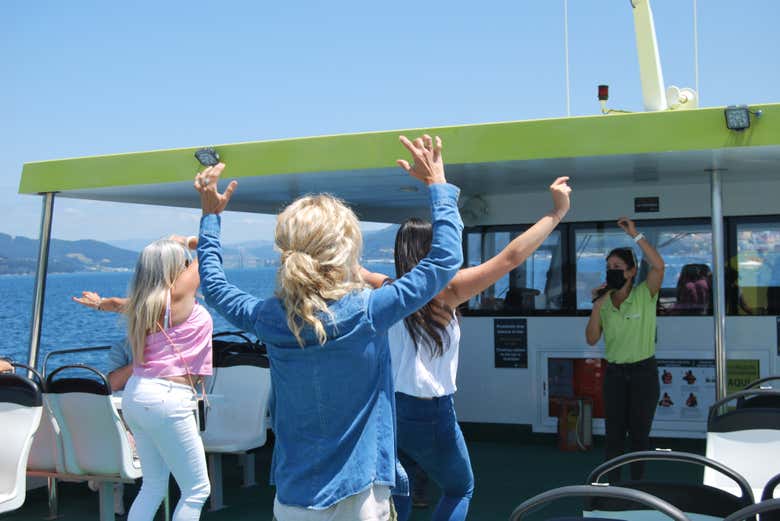 Tendremos animación a bordo del barco