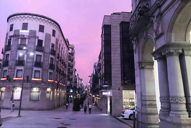 Centro da cidade de Vigo