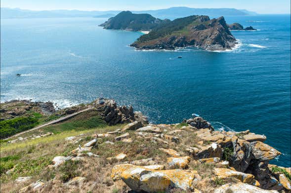 Paseo en avioneta sobre las Islas Cíes