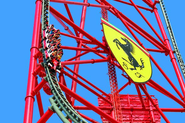 Entrada a Ferrari Land