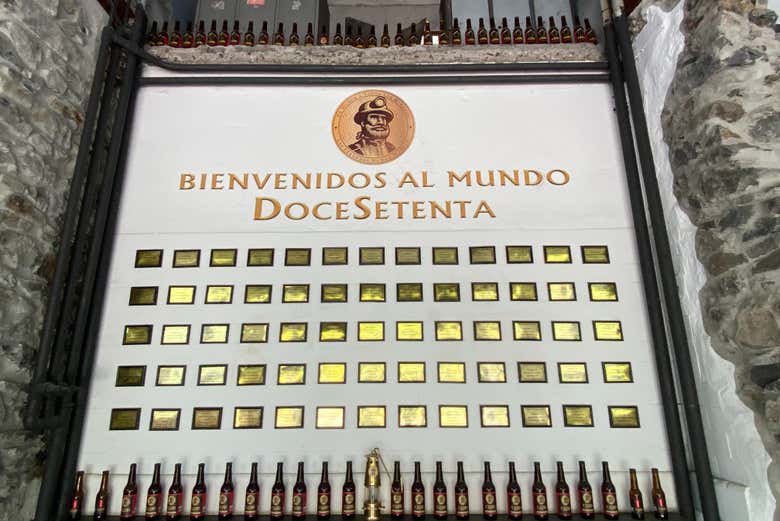 Entrance of the DoceSetenta Brewery