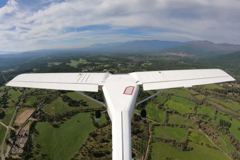 Paseo en avioneta desde Villacastín