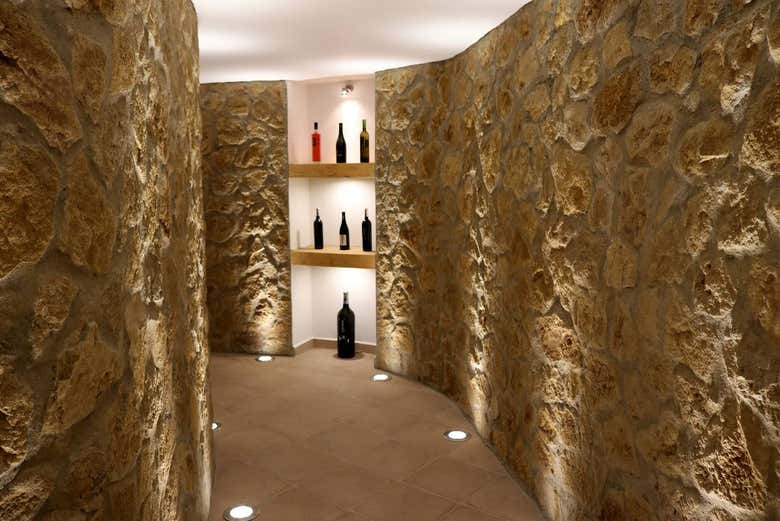Expositor de vinhos