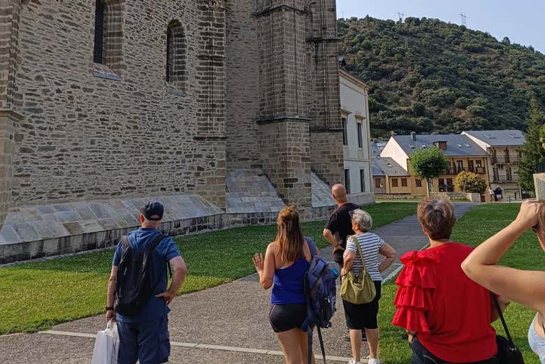 Disfrutando del tour privado por Villafranca del Bierzo