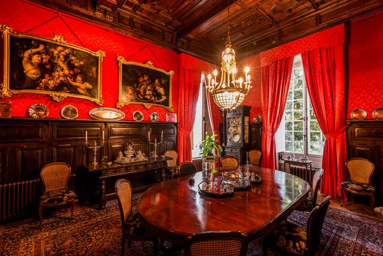 Interior del Pazo de Rubianes
