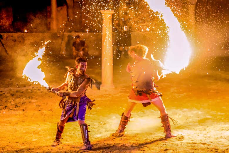Combates de gladiadores