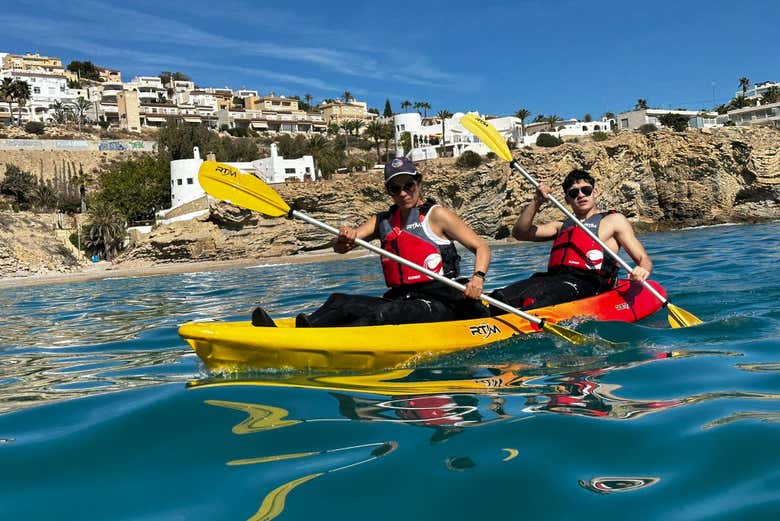 Empezando a remar