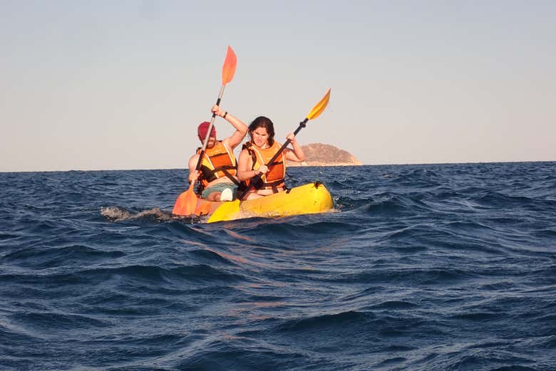 Rota de caiaque por Villajoyosa