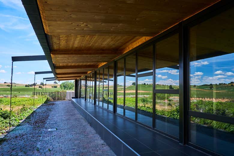 Extérieur de la cave à vin