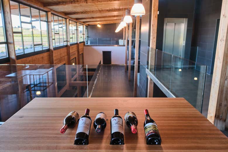 Intérieur de la cave à vin
