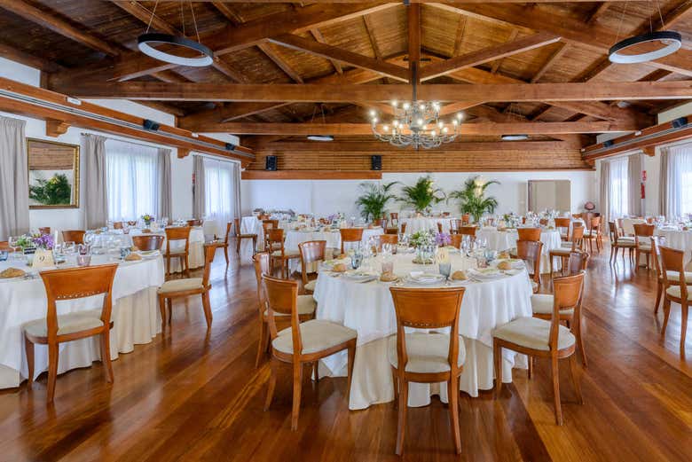 Salón interior de Granbazán