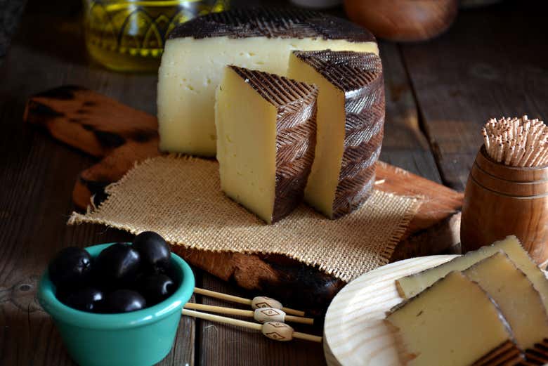 Manchego cured sheep's milk cheese