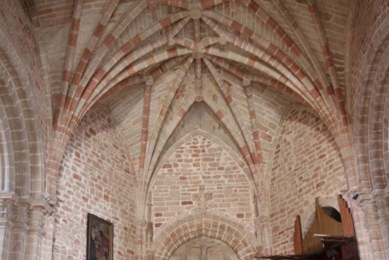 Ribbed ceiling of the Church of St. Andrew the Apostle