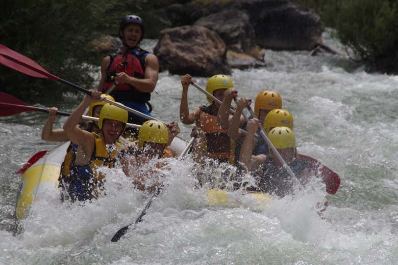 Rápidos del río Guadalquivir