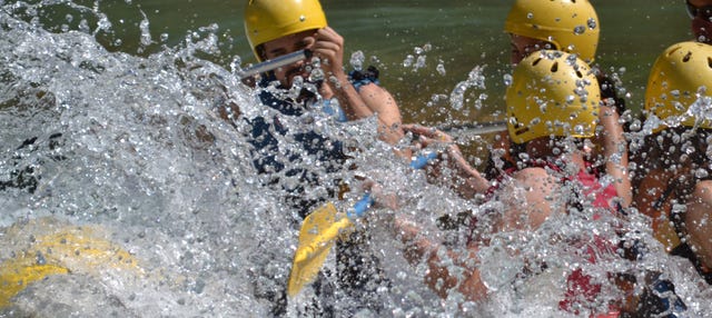Rafting en el río Guadalquivir