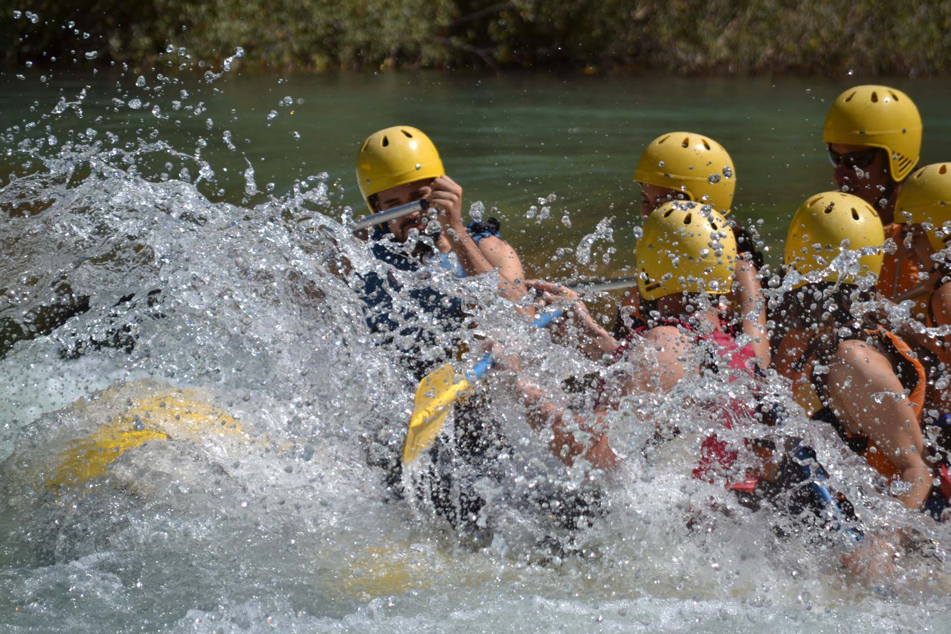 Rafting en el río Guadalquivir