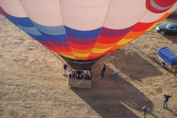 Vol en montgolfière au-dessus du  Parc Régional du Guadarrama