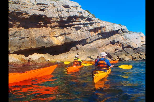 Tour en kayak por Villanueva y Geltrú
