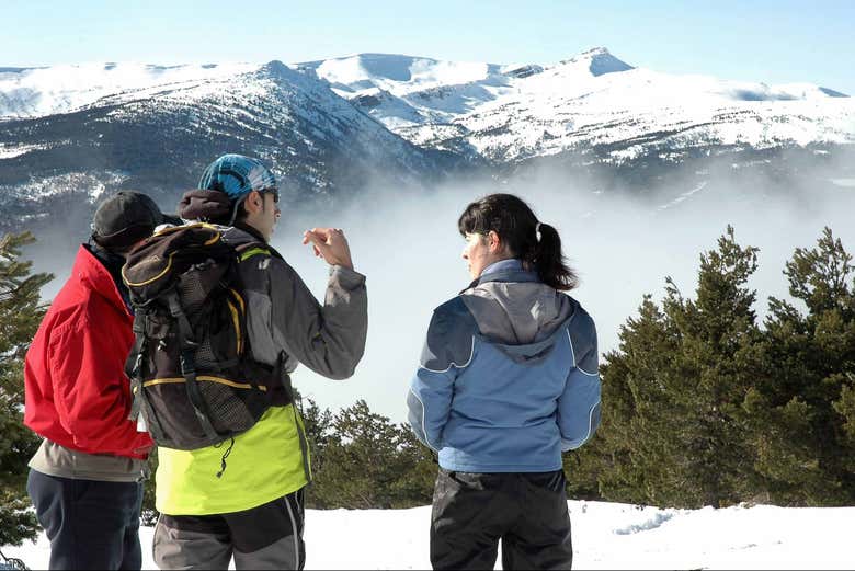 Disfruta de los paisajes nevados
