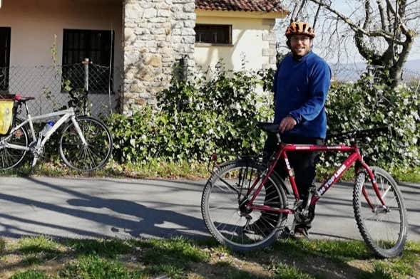 Tour in bicicletta sulla Vía Verde Vasco-Navarro