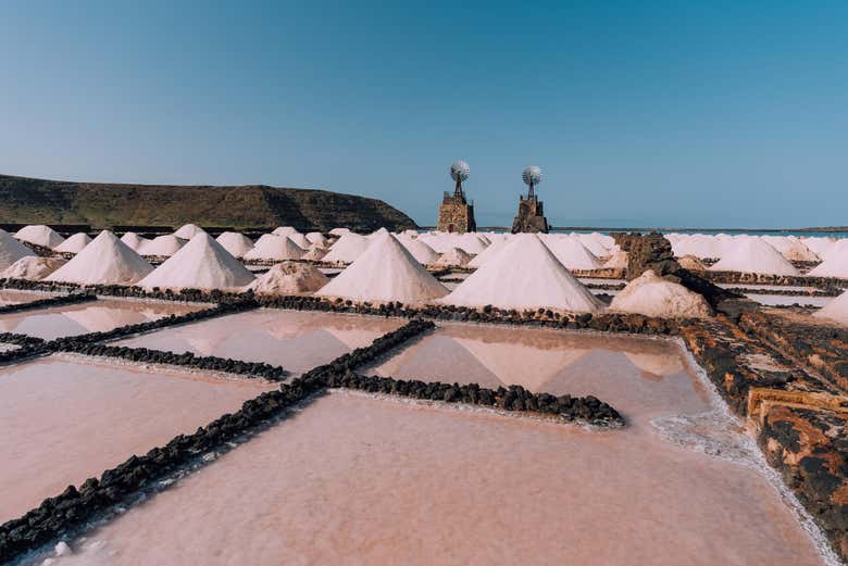 Stroll around the salt pans