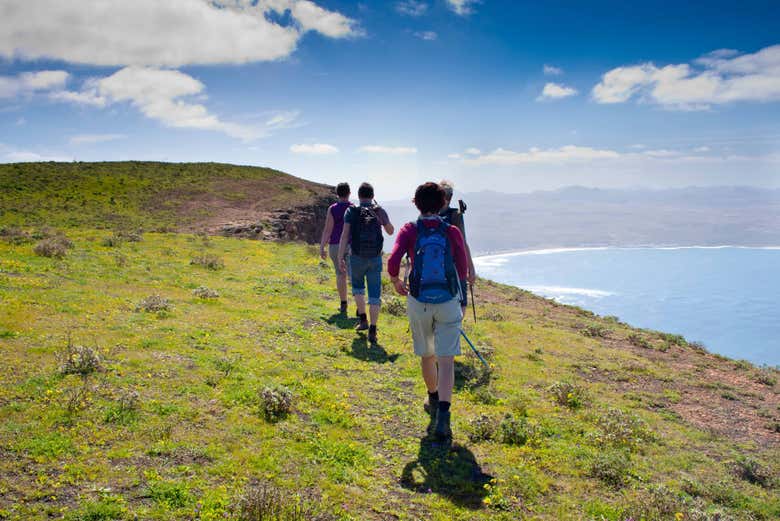 Randonnée au nord de Lanzarote