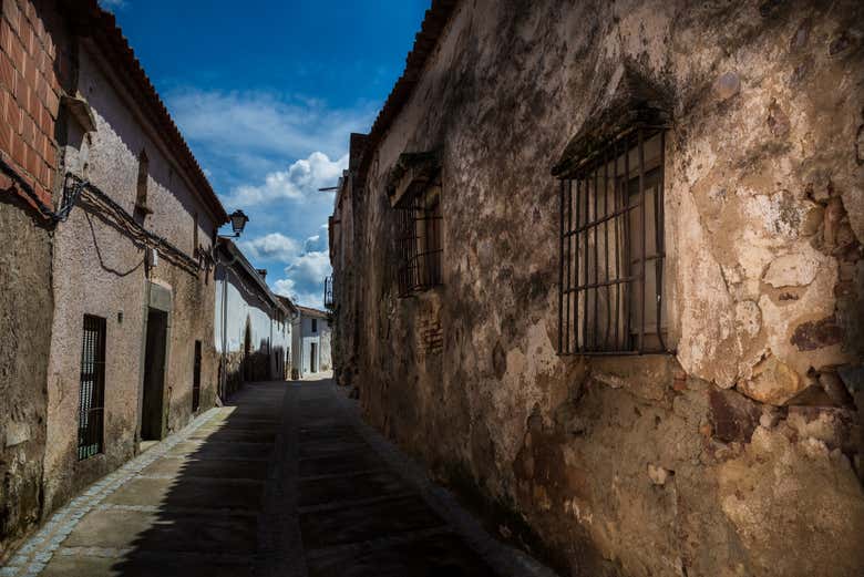 Consegue ver a cigana pelas ruas de Zafra?