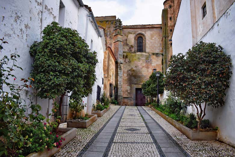 Calles empedradas de Zafra
