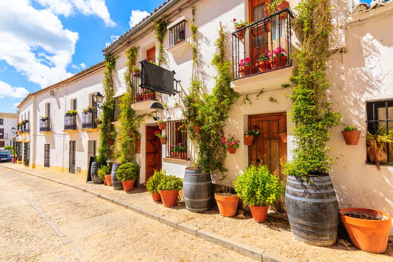 Recorriendo las calles de Zahara de la Sierra