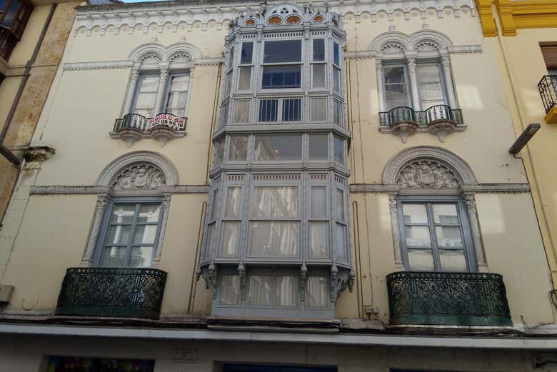 Balcons modernistes de Zamora