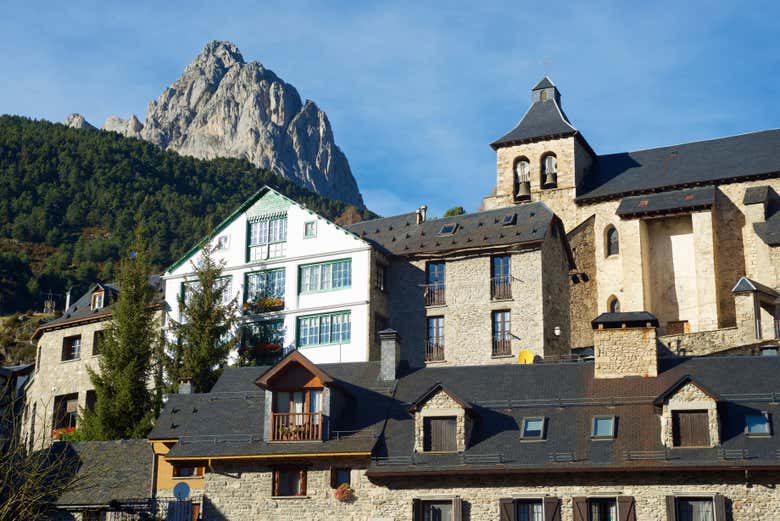 Casas tradicionales de Sallent de Gállego