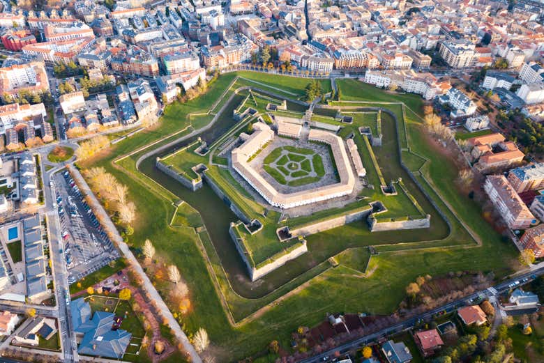 La ciudadela de Jaca presenta forma de estrella