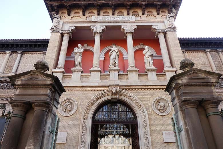 Façade du musée de Saragosse