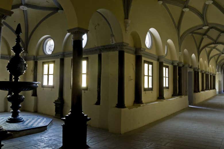 Intérieur de la Chartreuse Aula Dei