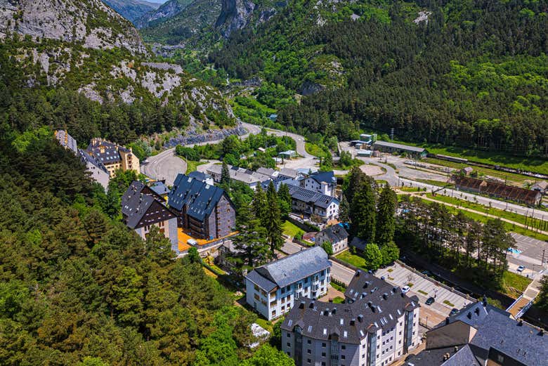 Paisajes de Canfranc, en el Pirineo aragonés