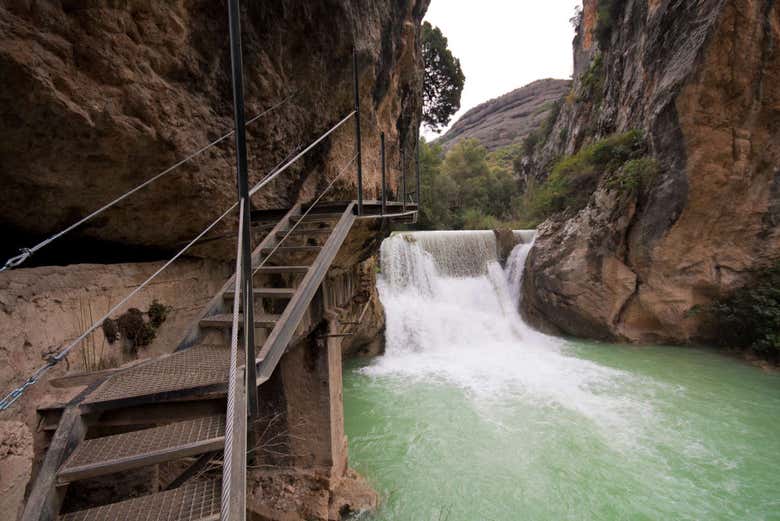 Ruta por la pasarelas de Alquézar