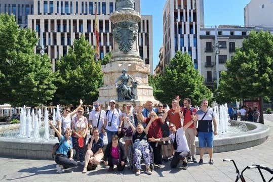 Photo de groupe lors de la visite
