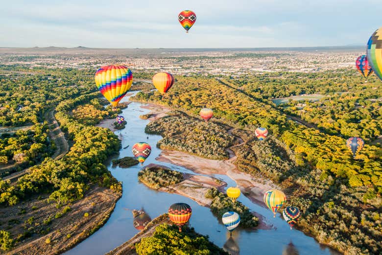 Balões em Albuquerque