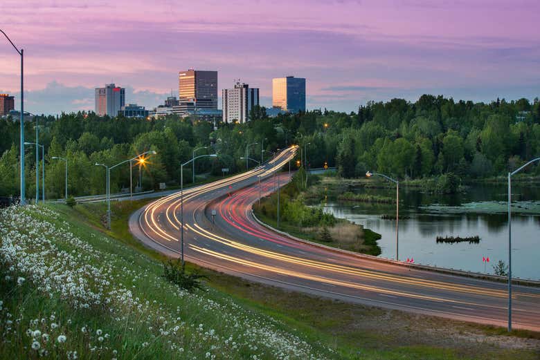 Anchorage skyline