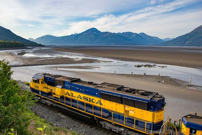 Coastal Classic, uno de los trenes más bonitos de Alaska
